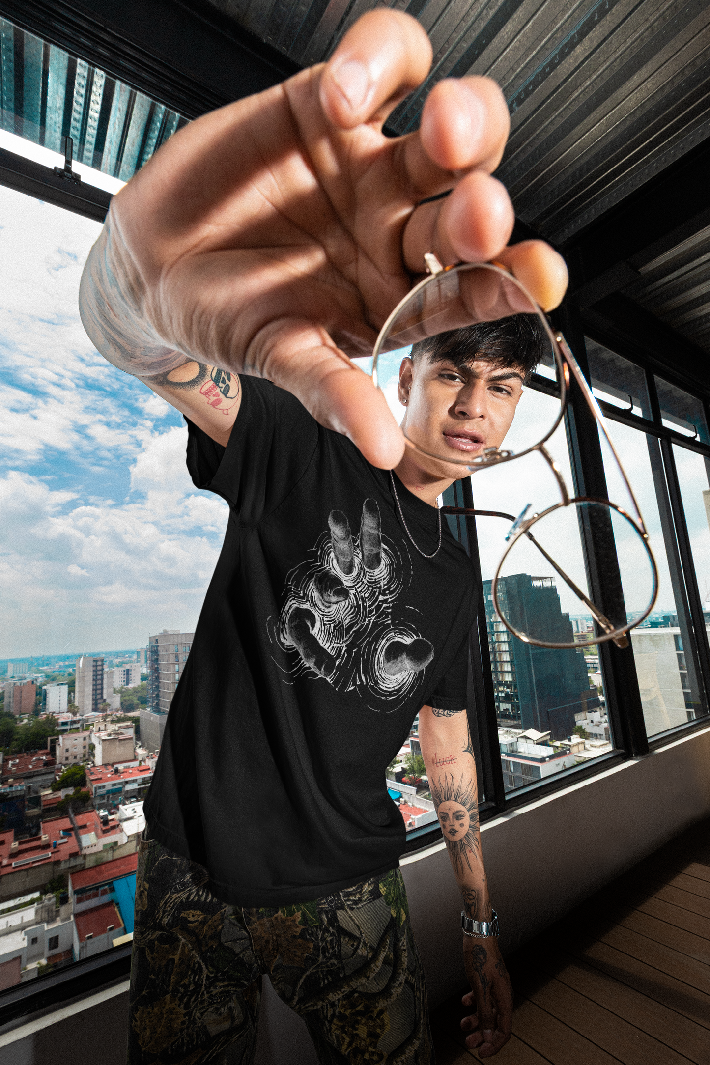 VoidFiend Hand Out Of Water T-shirt