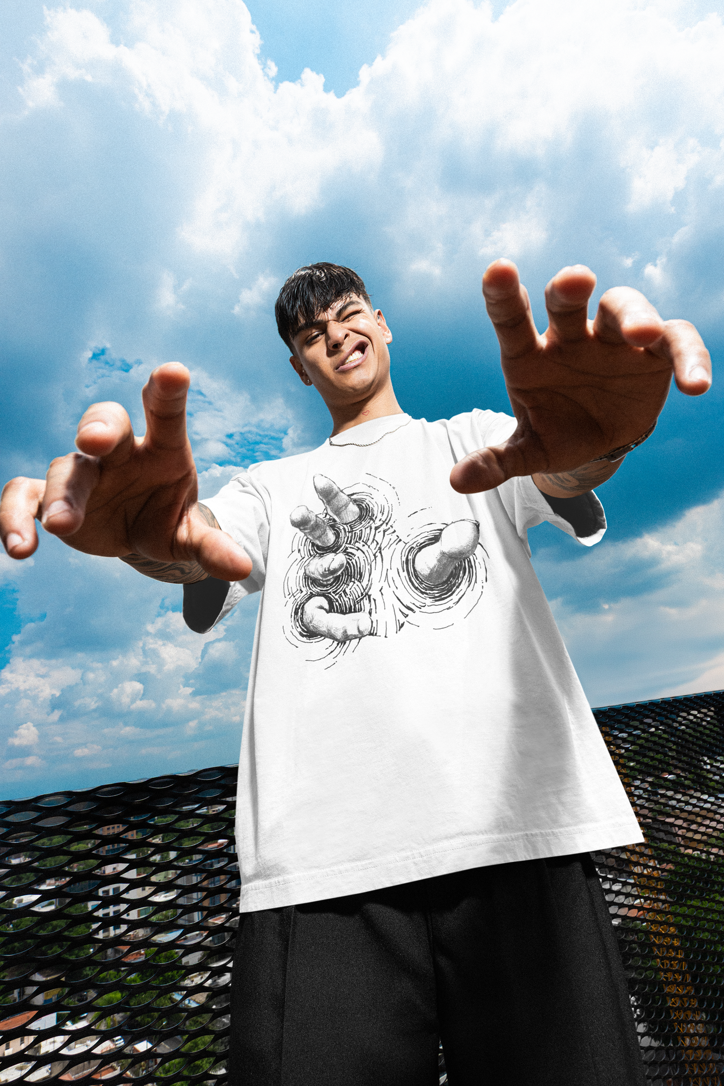 VoidFiend Hand Out Of Water T-shirt